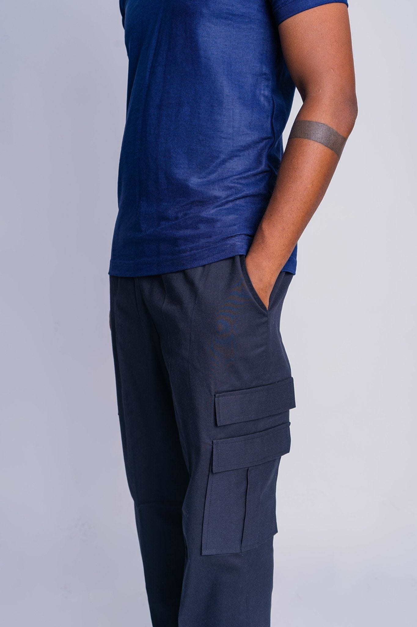 Cotton Cargo Pants - FASHKLO