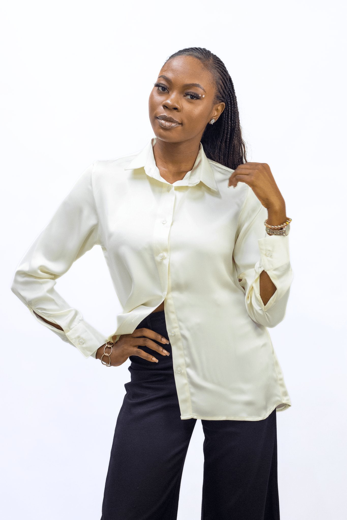 Premium Silk Shirt - FASHKLO