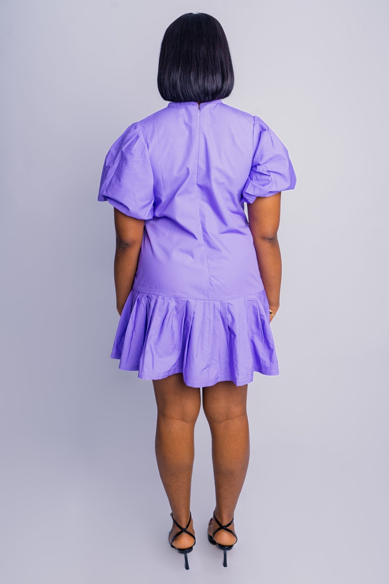 Purple Mini Dress - FASHKLO