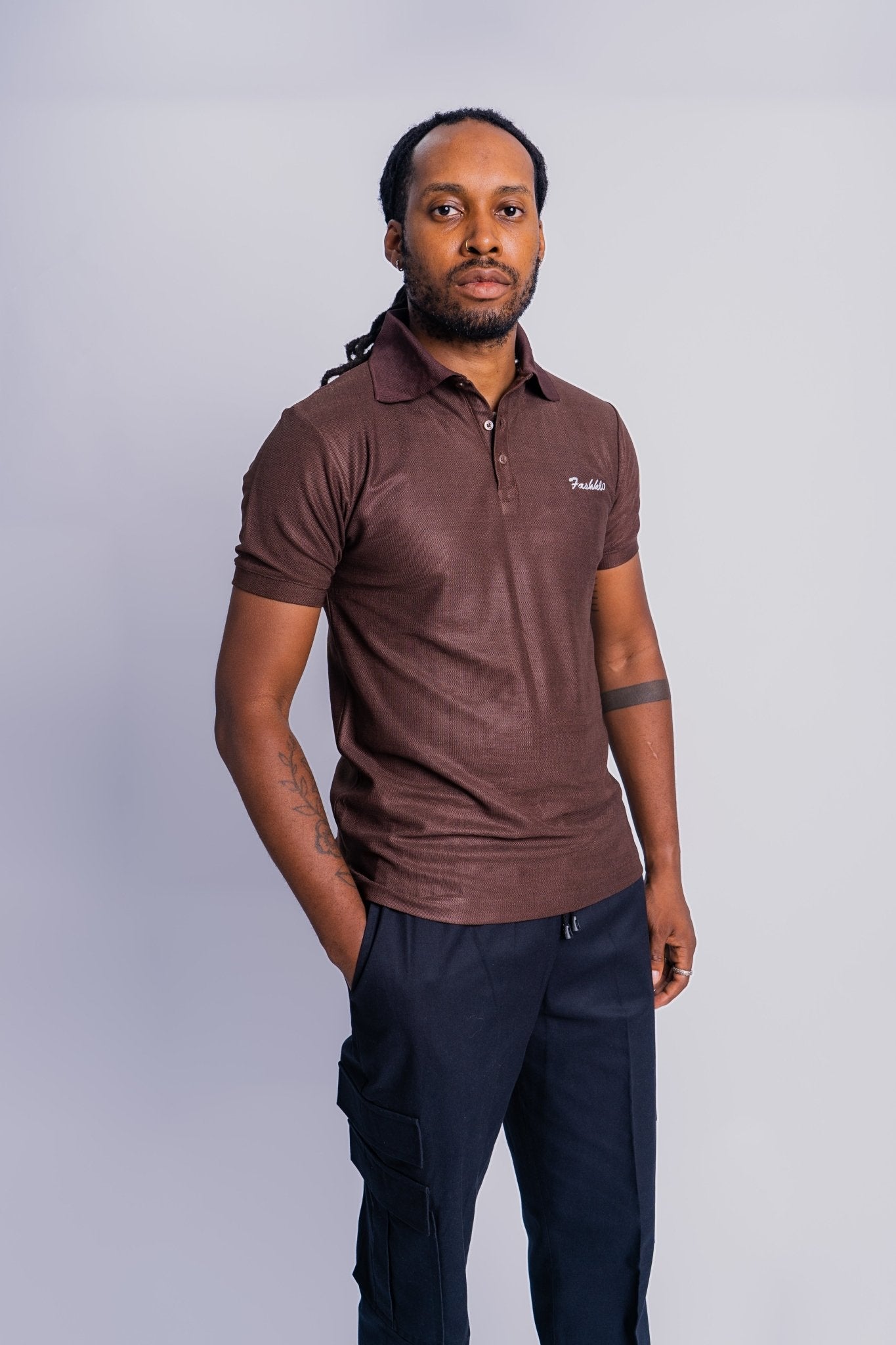 Short Sleeve Polo Shirt - FASHKLO